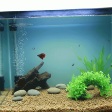 루체트리 인조수초 수족관용 꾸미기 장식품 어항, 3-뾰족잎수초