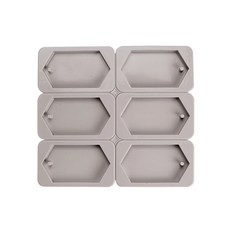 [드그라쎄] 헥사곤 타블렛 몰드 [6구]