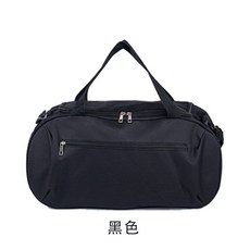 運動健身包 手提單肩包 輕便旅行包, 黑色健身包牛津布600D, 1個