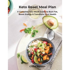 (英文圖書)Keto Reset Meal Plan: A Complete Two-Week Guide to Burn Fat Boost Energy & Tran... 平裝版, Claire Benson, 英文