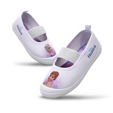 겨울왕국 카라 면 실내화