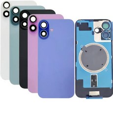 15 Pro Max Plus 후면 하우징 카메라 렌즈 배터리 유리 커버 도어 프레임 베젤 금속 30개 교체, 10 15x 16G  15x 16Plus