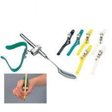 海夫健康生活館 助握器 尼龍製 萬能助握套 日本製 (E0027), 1個, 左手,黃色