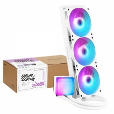 DARKFLASH DARKFLASH 아쿠아루믹 DL-360 ARGB (화이트), 화이트, 1개