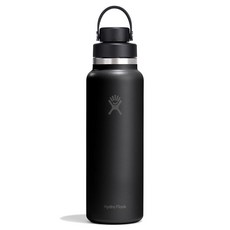하이드로 플라스크 와이드 처그캡 보틀 710ml 토널 아가베 181039, 1.2L(40온스), 블랙