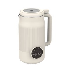 간편한 대용량 두유 제조기 1200ml / 두유메이커 죽제조기 이유식제조기, 아이보리