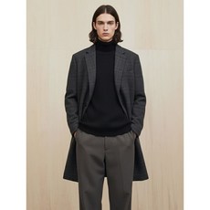 지오지아 남성 캐시미어 싱글 코트 ABF4CG1101