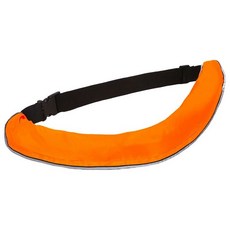 벨트형 부력 보조 팽창식 구명벨트 선상낚시용 바다낚시용, 1개, 오렌지 자동 벨트