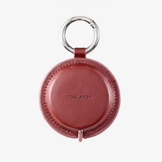 톤랜드 가죽 미니 줄자, 1개, 와인브라운