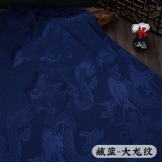 凰龍紋提花絲綢緞布料