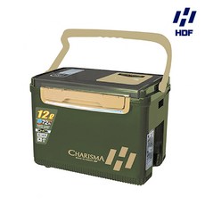 해동 카리스마 아이스박스 12L 쭈꾸미 갑오징어 학꽁치 볼락 쿨러 HB-236, 1개, 카키