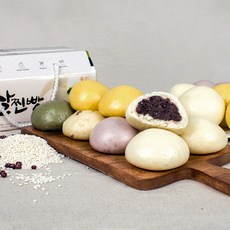 원주 수제 오색 쌀찐빵 20개 (1.4kg)/선물세트/호빵, 1.4kg, 단품