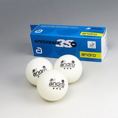 안드로 ABS 3성 시합구, 3개입, 1개, 흰색