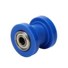 오토바이 8/10mm 드라이브 체인 롤러 풀리 휠 슬라이더 텐셔너 가이드 Enduro Motocross Pit Dirt Bike ATV, 14 Blue 8mm