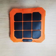 井字遊戲機 音樂遊戲機 6閤一 多功能遊戲機 井字棊 遊戲機 OOXX 兒童禮物 兒童玩具 雙人對戰, 井字棋6合一充電款橙色英文