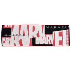 Marvel 漫威 美國隊長 運動長毛巾, 1個, 黑色