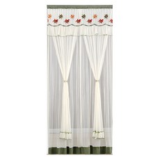 아이레노 레이스 문가리개 커튼 공간분리 사생활 보호 은은한 채광 인테리어 커튼