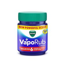 Vicks VapoRub RELIEVES 6 COUGH & COLD SYMPTOMS, 1개, 50ml