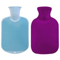 fashy 熱水袋 暖暖包 0.8L + 聚酯纖維外罩, 1個