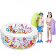 유아 풀장 가정용 휴대용 공기주입 가족 풀장 물놀이 여름 베란다 패치 소형 수리