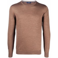 바르바 파인 니트 크루 넥 스웨터