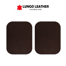 룽고가죽 100%천연 가죽스티커 S1 소파보수 가죽리폼 의자수선, 다크브라운