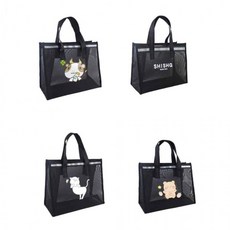 DUGNMARKT 빅사이즈 메쉬 목욕가방 매쉬가방 비치가방, 상세페이지 참조