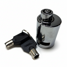 펜타엑스 오토바이 자전거 잠금장치 디스크 자물쇠 락, 1개, 모던실버