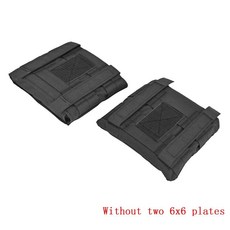 사이드 플레이트 아머 캐리어 잡다한 가방 해상 골격 조끼, 색상: 2. BK without plate, 1개
