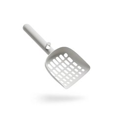 【DOKO】掛式純白貓砂鏟 (豆腐砂/礦砂 都適用), 1個, DOKO貓砂鏟, 白