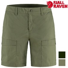 Fjallraven 北極狐 Abisko Hybrid Trail 女款 短褲, 625 月桂綠,36