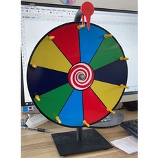 경품 행운 룰렛게임돌림판 추첨판 다트판 추첨 룰렛판, 50cm 턴테이블, 1개