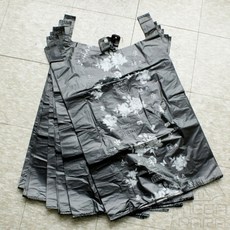 미니사라 50p 이불 비닐봉투 검정 6호-대 김장백