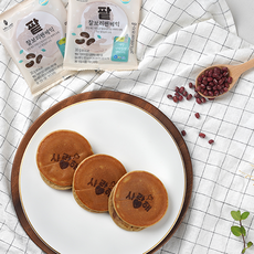 두레생협 무농약 찰보리빵 (30gx20개) 빹앙금 찰보리