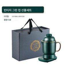 멀티 전기컵 소형전기스튜컵 사무실 히팅 물컵 도자기 꽃차 보양컵 주전자 소형, 색깔9, 1개