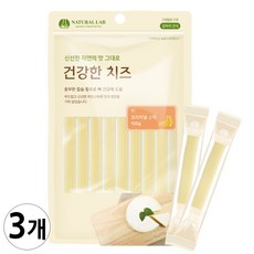 네츄럴랩 건강한치즈 강아지간식 스틱, 오리지널 스틱, 100g, 3개