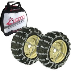 MTD 컵 생도 잔디 깎는 기계 트랙터를 위한 ROP 샵 2 링크 타이어 체인 및 텐셔너 23x9.5x12