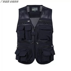 망사 다용도 작업복 민물낚시조끼, F. 5XL