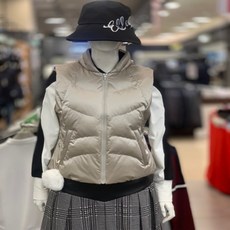 엘르골프BC 겨울 여성 절개 디테일 패딩 베스트 6I81452196