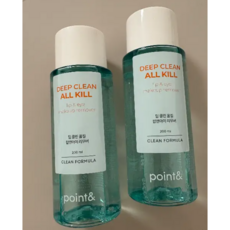 포인트앤 딥 클린 올킬 립앤아이 저자극 마스카라 리무버, 200ml, 2개