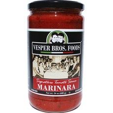 Vesper Brothers Foods 마리나라 토마토 소스, 1개, 680g