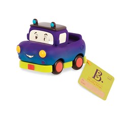 18개월 아기 둥근모서리 스마일 소프트 풀백카 유아악기 3살 음악교구, 블루, 1개