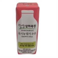 매일유업 상하목장 유기농 딸기우유 멸균, 125ml, 96개