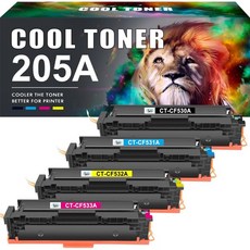 Cool Toner TN248 MFC-L3760CDW TN248XL TN-248XL 硒鼓：兼容 MFC-L3740CDW MFC-L3740CDWE TN-248 Brother DCP, 205A-4PK-Black Cyan Yellow Mag