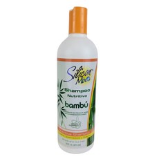 Avanti아반티 실리콘 믹스 밤부 영양 샴푸 16액량 온스, 1, 473ml