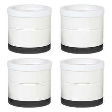 리브문 세탁기 높이조절 받침대 (2단) 4p 1세트, 베이지, 1개