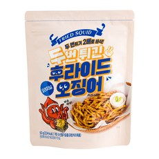 두번튀긴 후라이드 오징어 진미채 튀김 오리지날, 50g, 1개