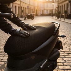 더번지 오토바이 시트커버 메쉬시트커버