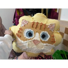 拼布家 貓咪抱枕 太陽花橘貓造型 手工縫製玩偶