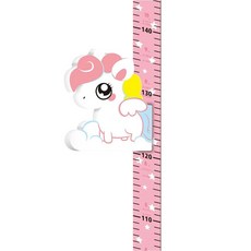 萱寶媽咪 磁性身高貼 3D立體造型身高尺 兒童成長紀錄牆貼, 小白兔身高尺